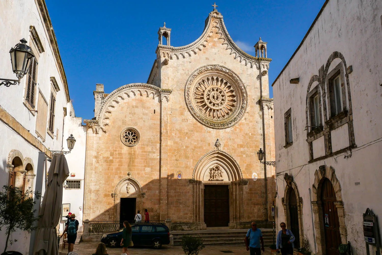 Facade of Santa Maria Assunta Cathedral Ostuni Italy