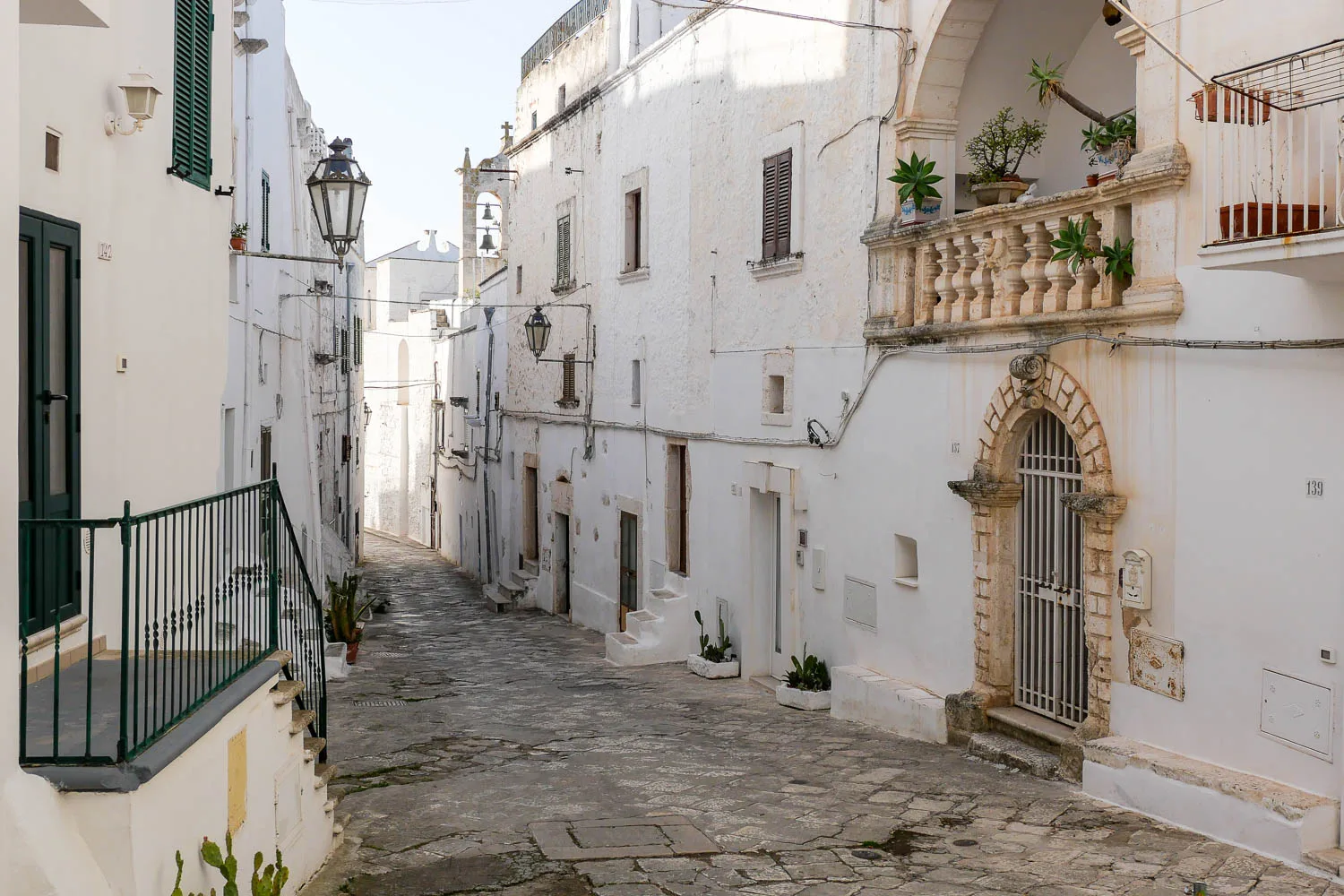 Best things to do in Ostuni historic center street old town Puglia Italy