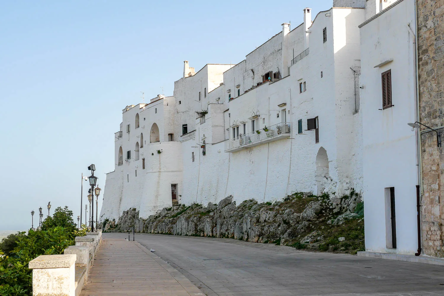 Ramparts Ostuni Italy