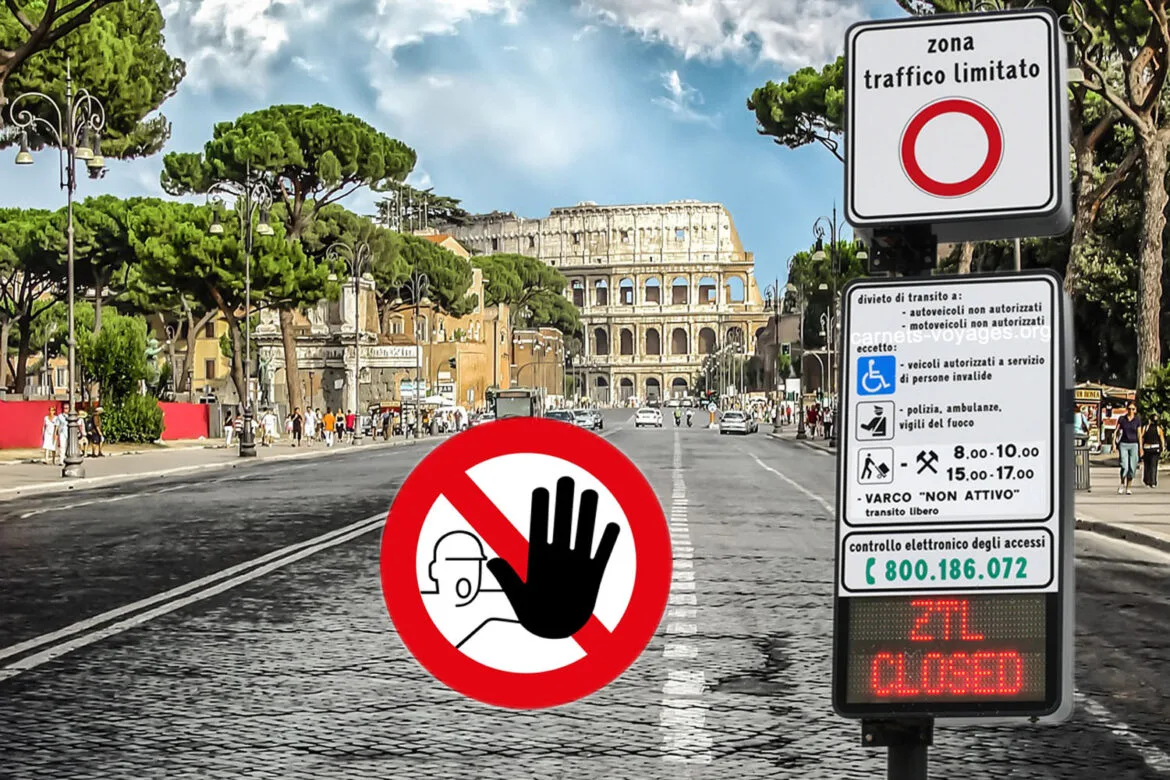 ZTL en italie zone à trafic limité zona traffico limitato