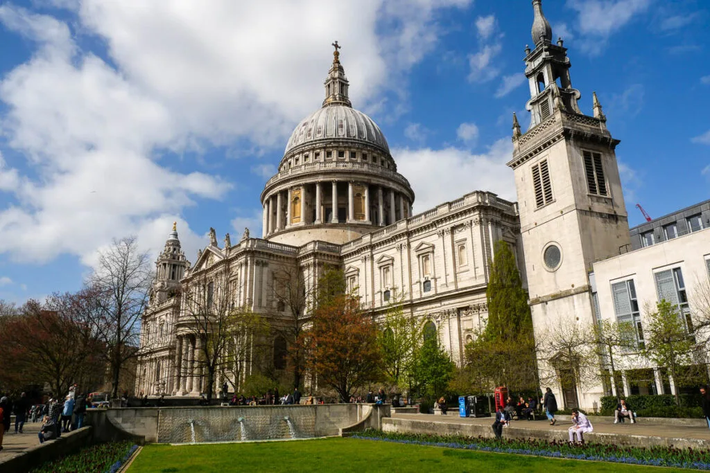 Cathédrale Saint Paul visiter Londres en 2 jours Angleterre