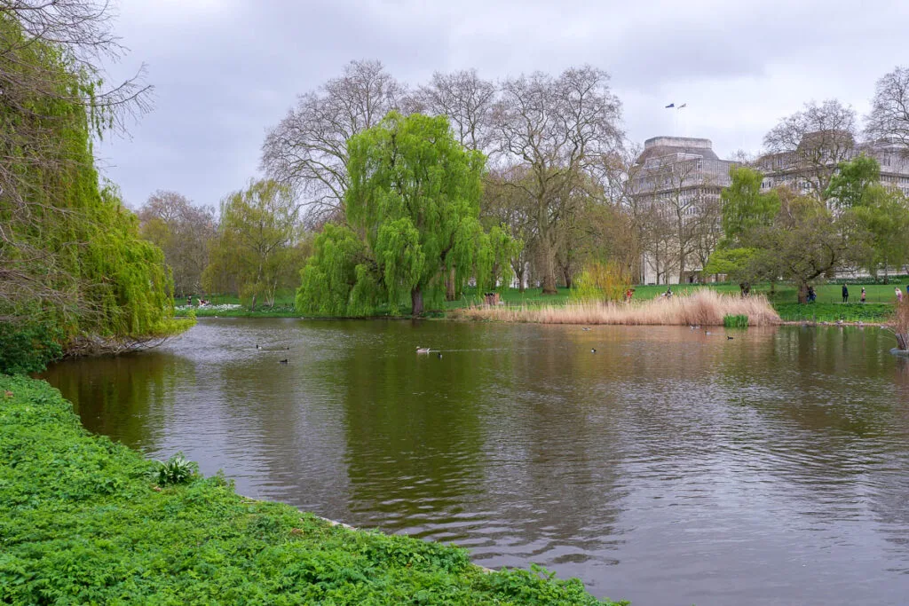 St James's Park quartier West End Londres