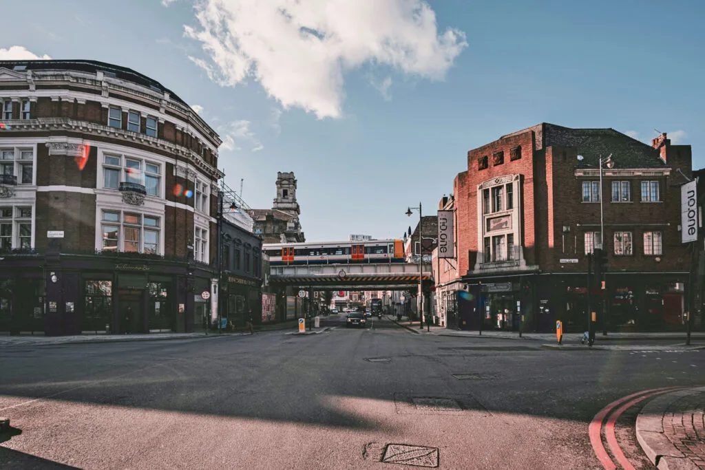 Quartier Shoreditch London Angleterre