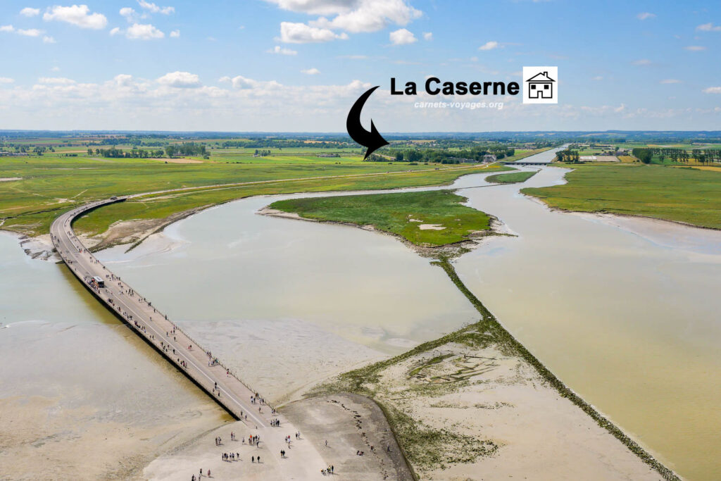 Où loger au Mont Saint Michel à la Caserne