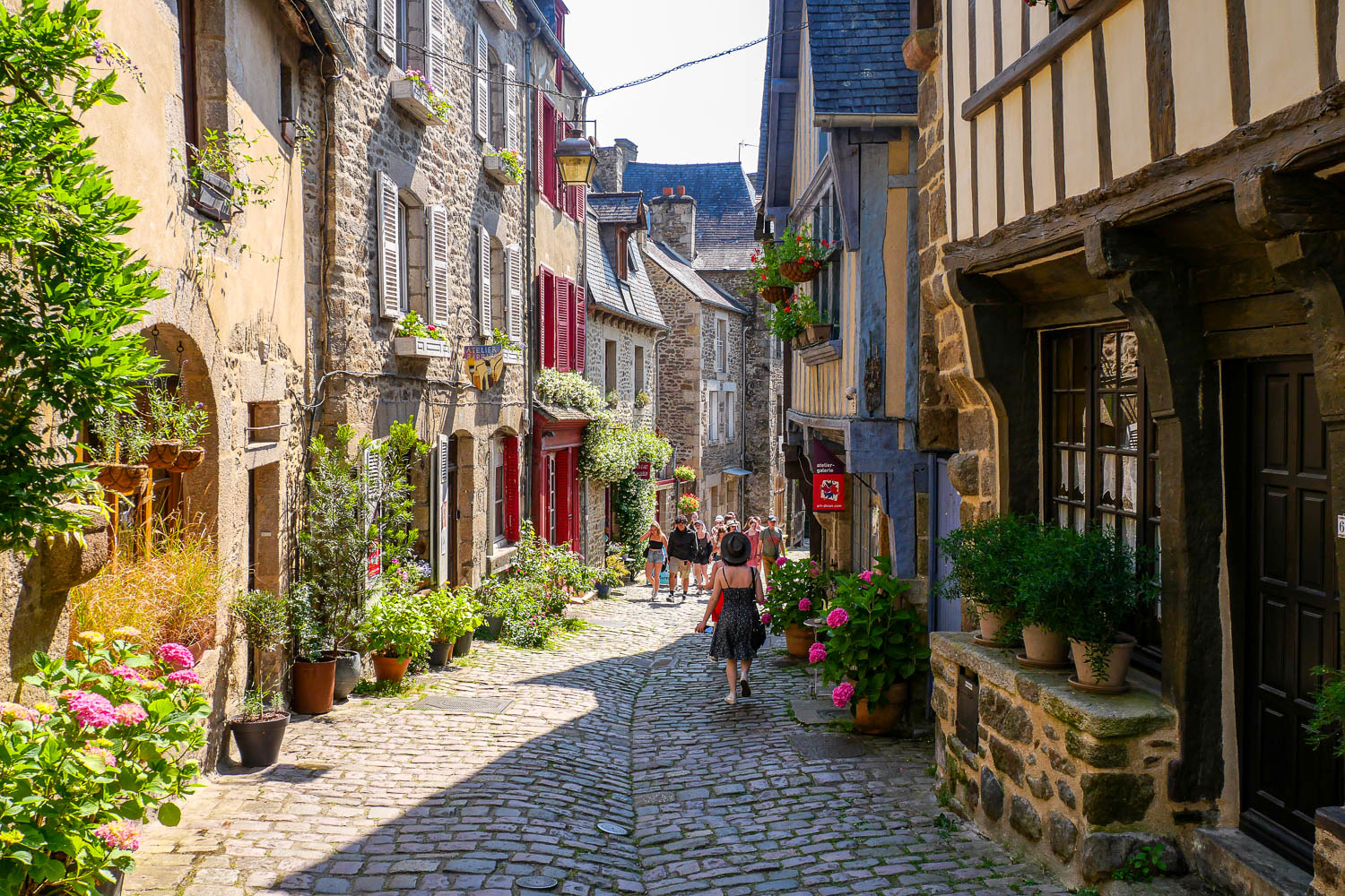 Visiter Dinan rue de Jerzual