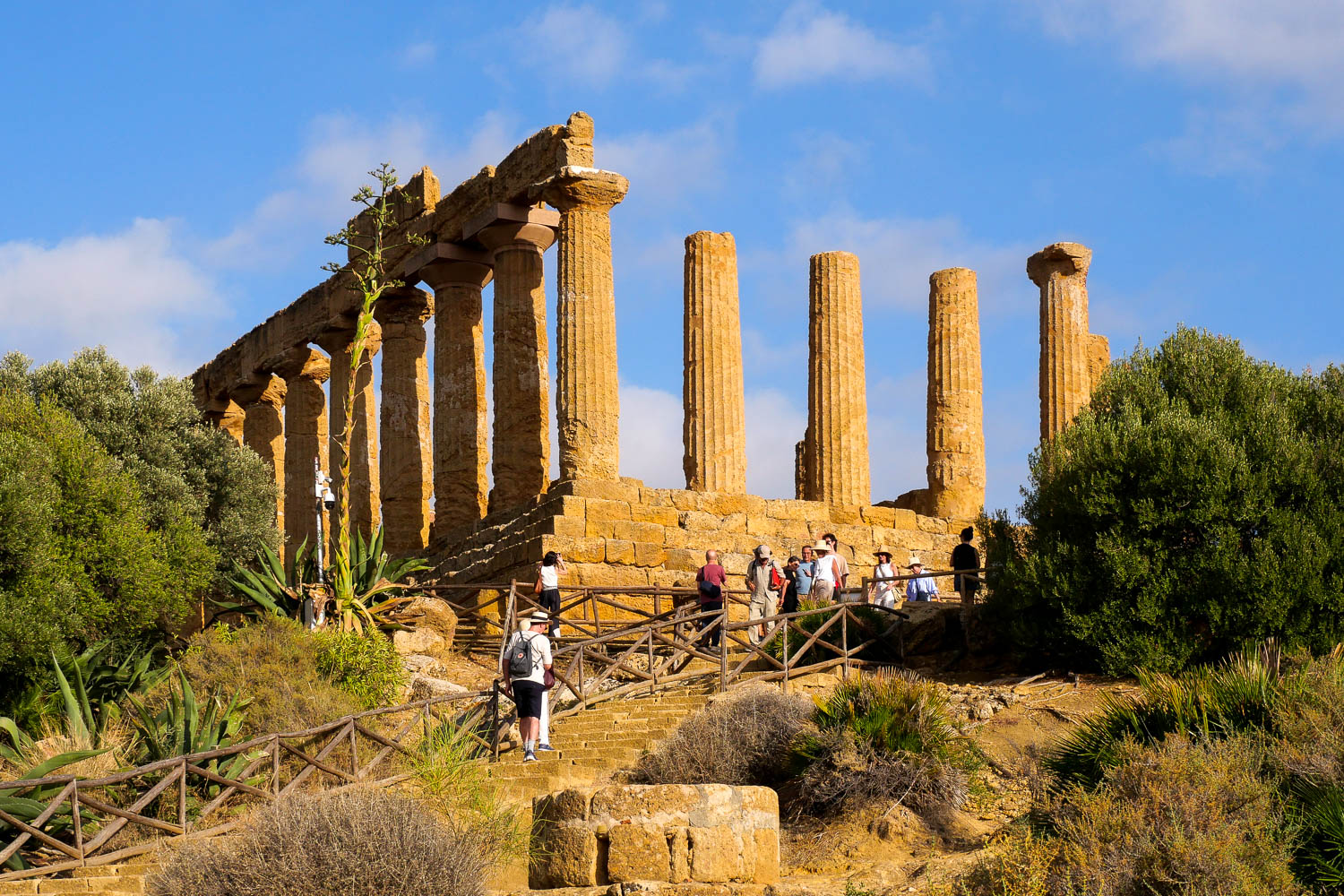 Temple Junon ou Hera Tempio di Giunone visiter Agrigente Sicile Italie