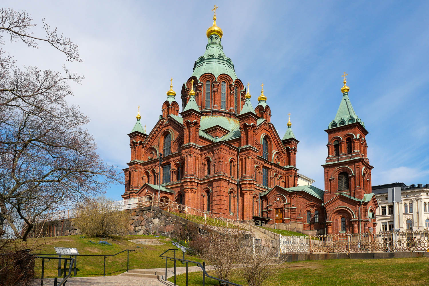 Cathédrale orthodoxe Ouspenski visiter Helsinki Finlande