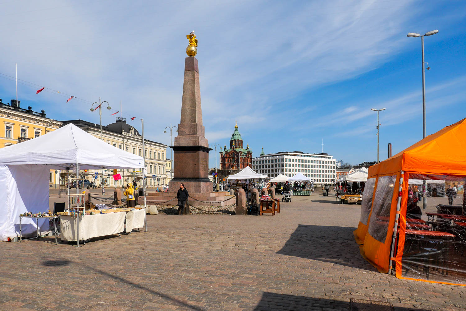 Place du Marché que faire à Helsinki Finlande