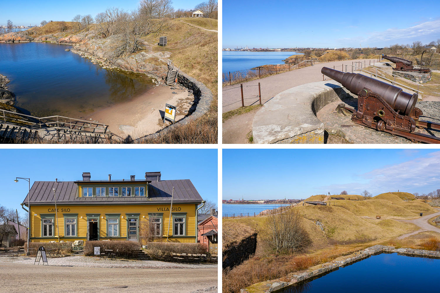 Forteresse maritime de Suomenlinna visiter Helsinki Finlande