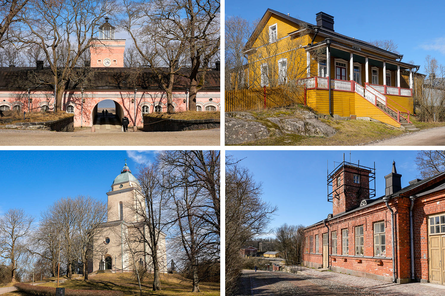 Forteresse maritime de Suomenlinna visiter Helsinki Finlande