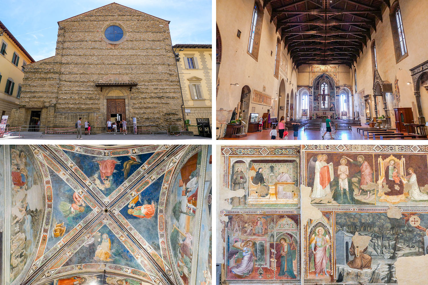 Basilique San Francesco Arezzo Italie