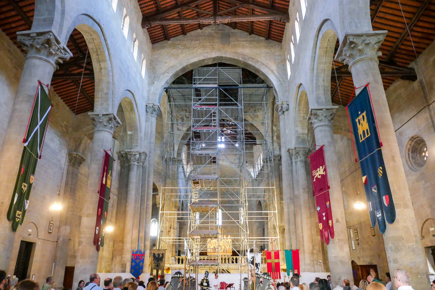 Eglise Chiesa di Santa Maria della Pieve Arezzo Italie