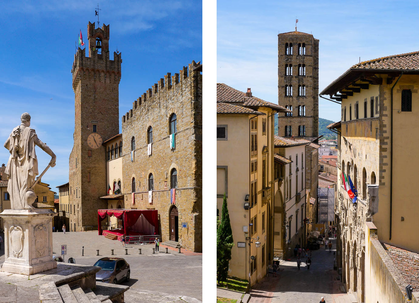 Tour médiévales que faire à Arezzo Italie Toscane