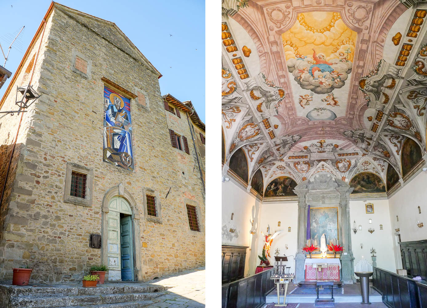 chiesa inferiore di San Marco que faire à Cortona Italie