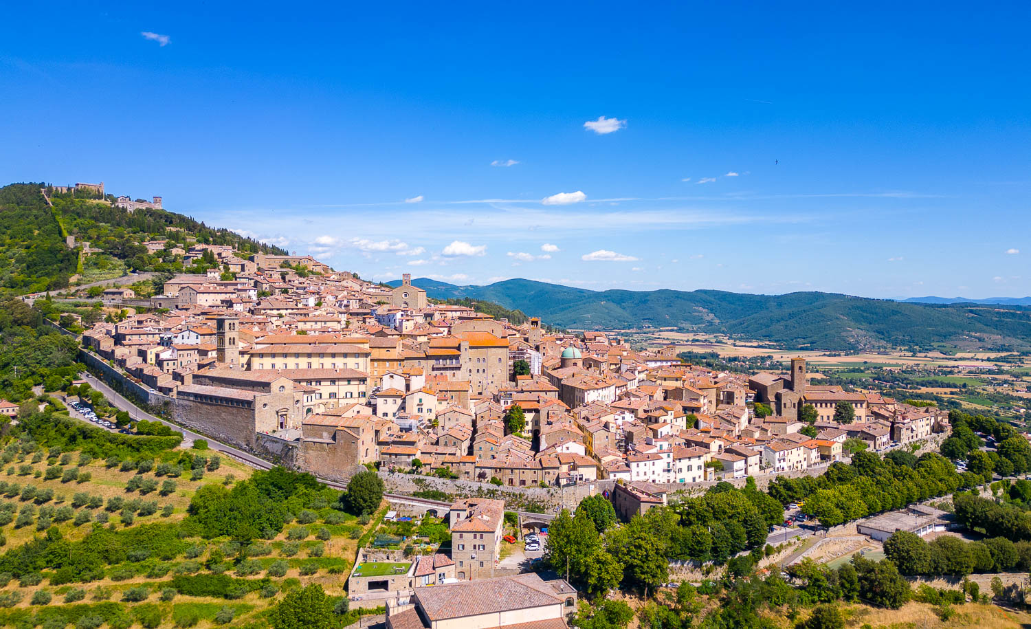 Où dormir à Cortona en Toscane Italie