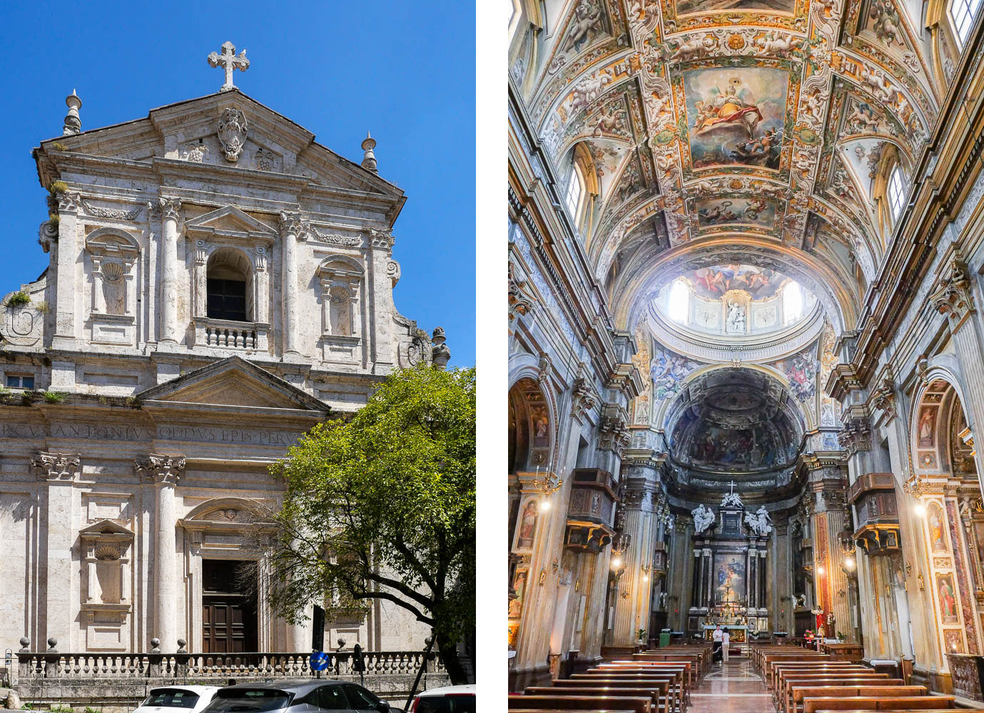 Église San Filippo Neri Pérouse Ombrie Italie