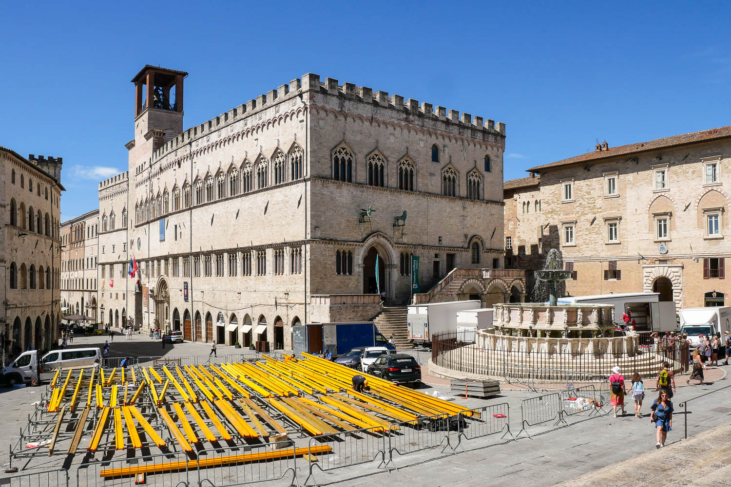 Palazzo dei Priori musée Galerie nationale de l'Ombrie Pérouse