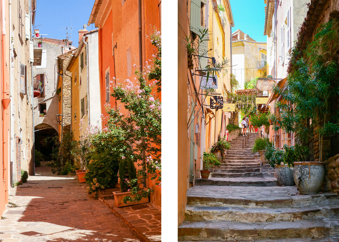Ruelles Bormes les Mimosas