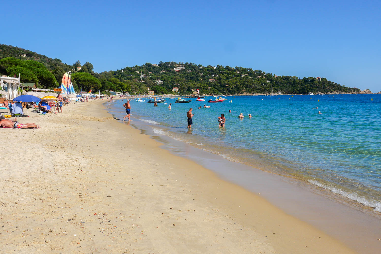 Plage de Cavalière Lavandou Var France
