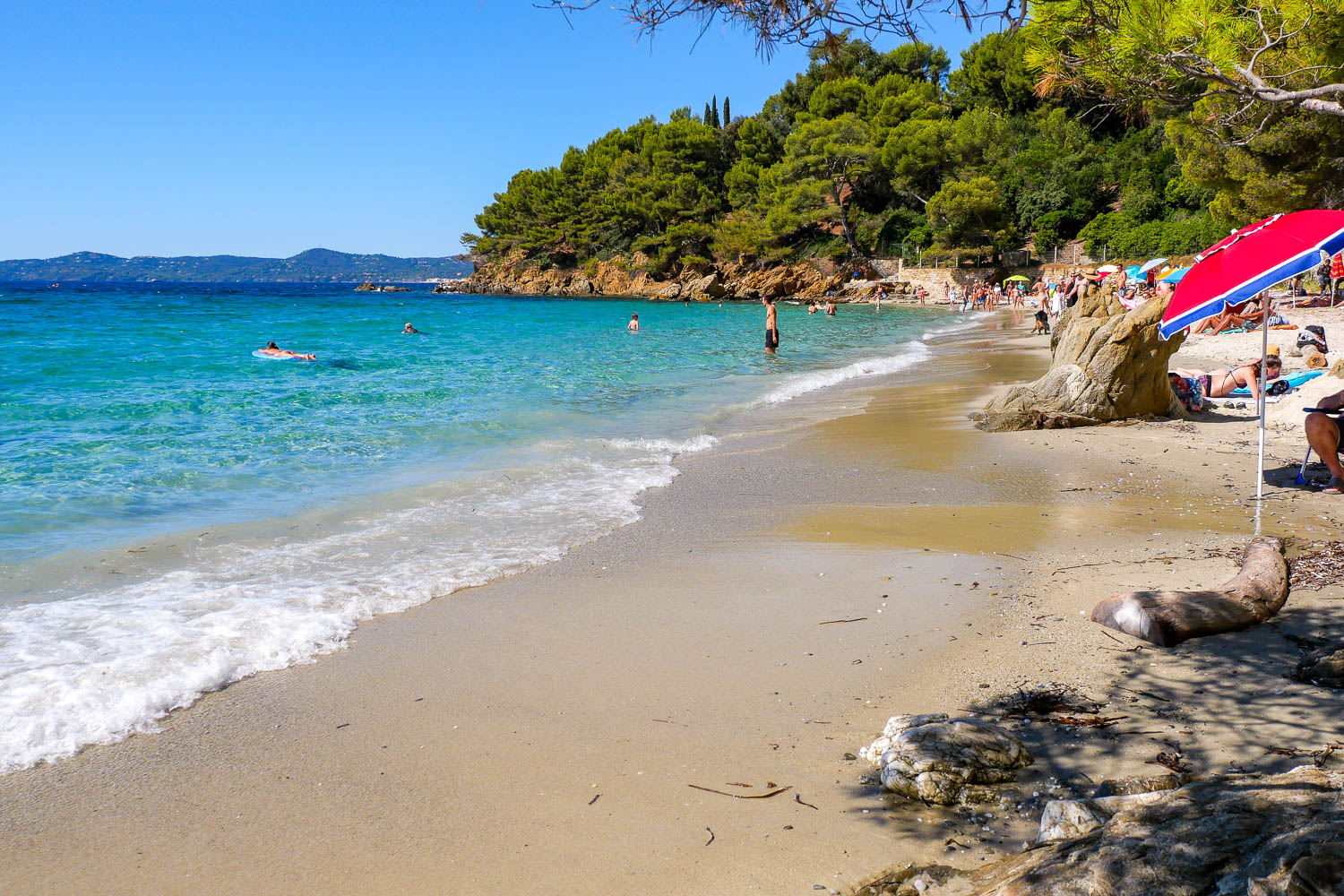 Plage de Jean Blanc que faire au Lavandou Var