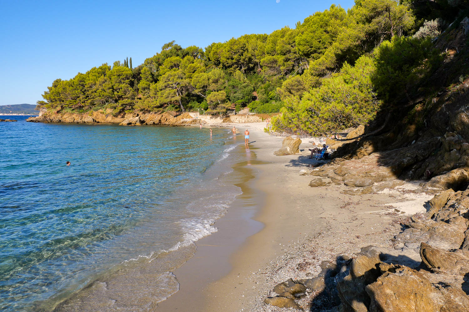 Plage de Jean Blanc Le Lavandou Var