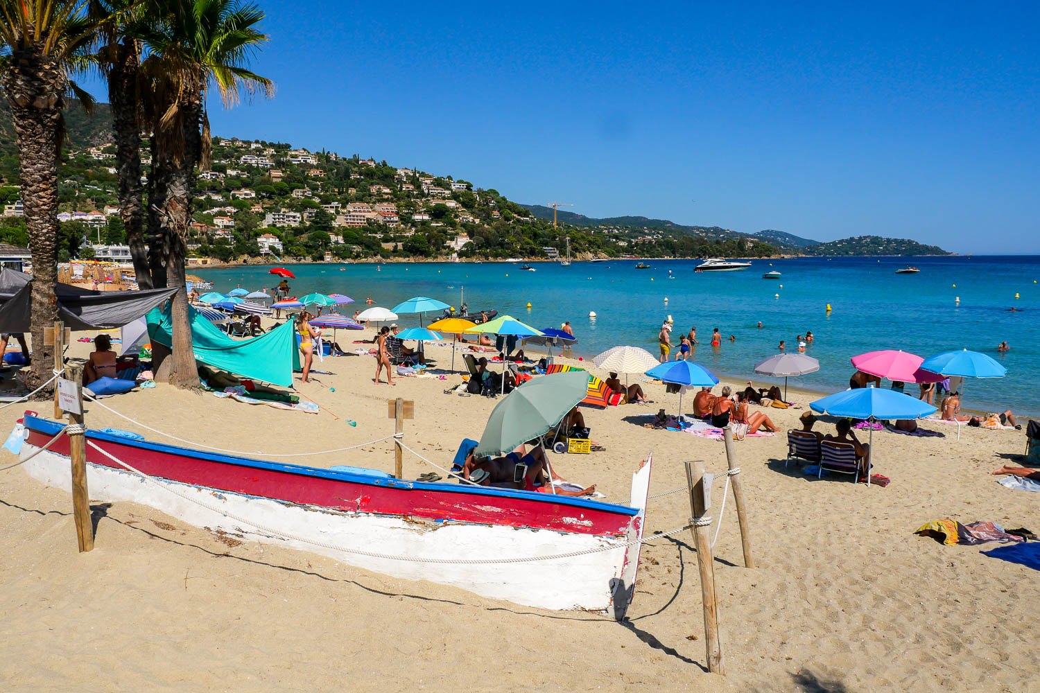 Plage de Saint-Clair Le Lavandou Var