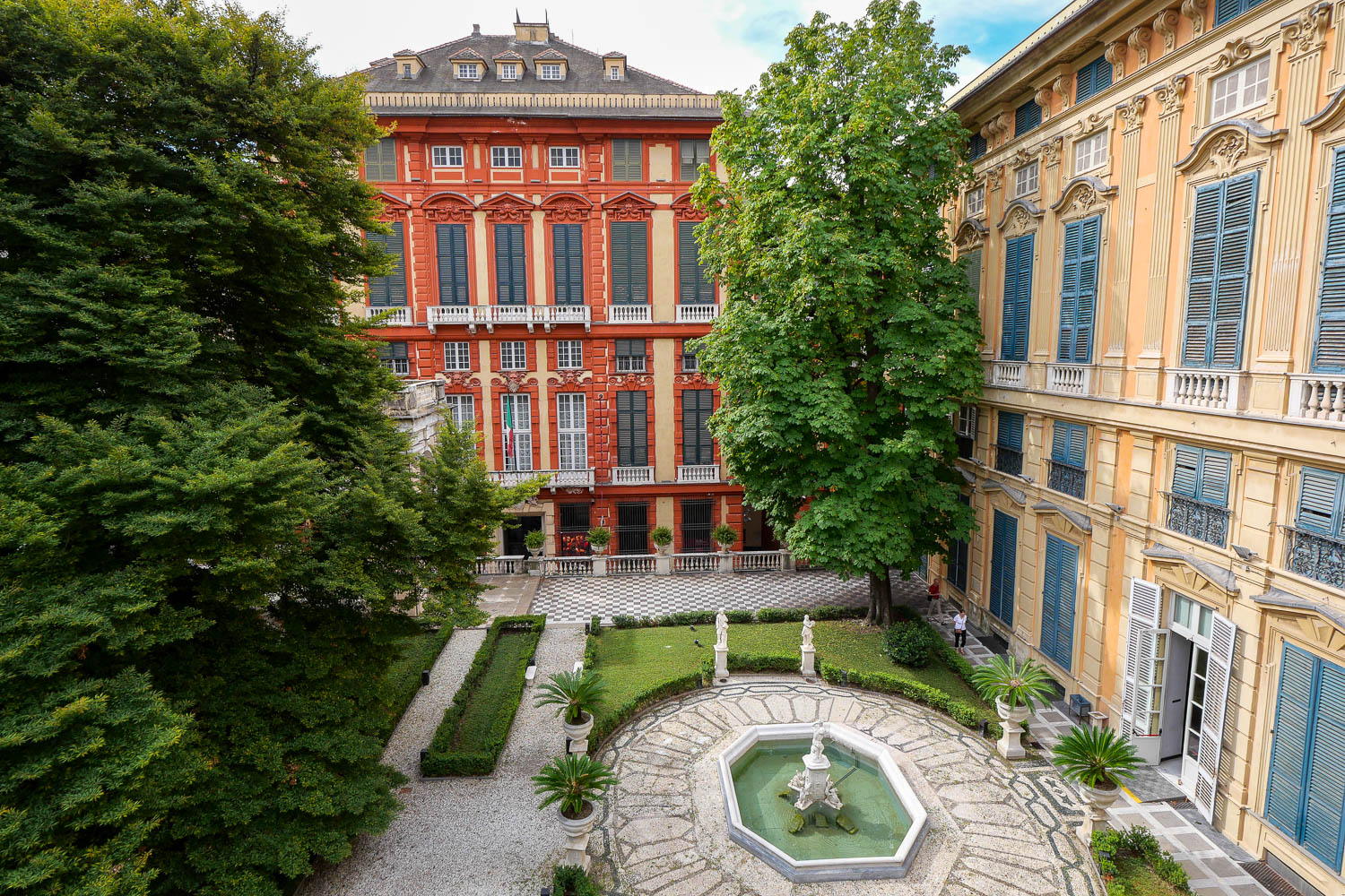 Palais Palazzo Bianco et Rosso Musei di Strada Nuova Gênes Italie