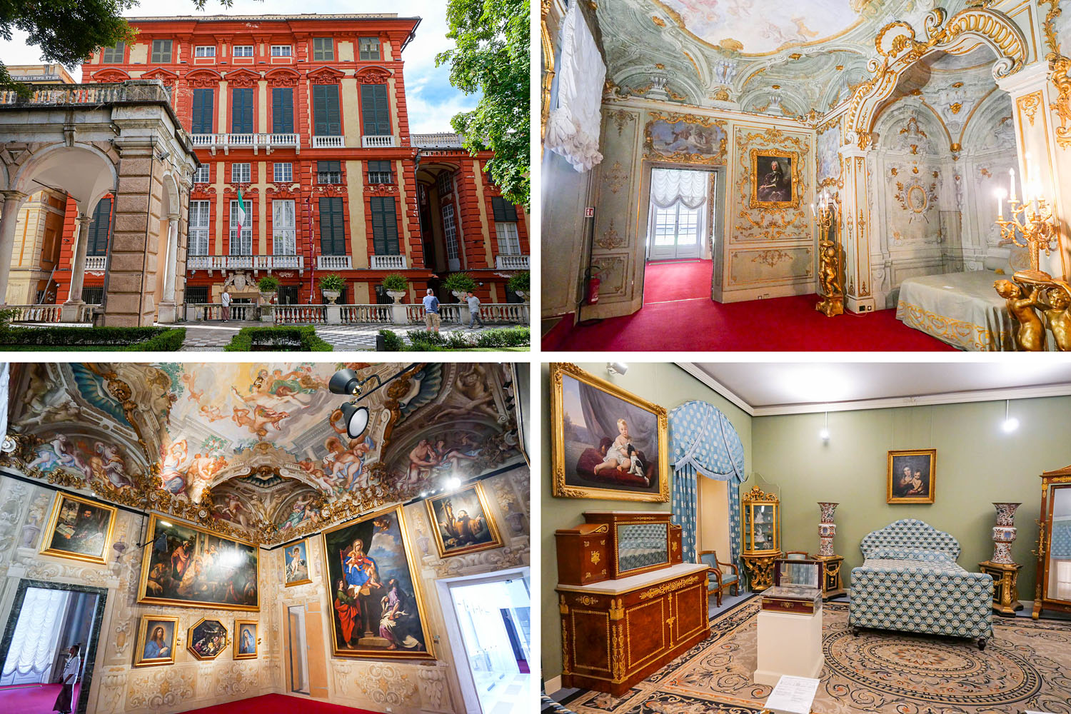 Palazzo Rosso Musei di Strada Nuova Gênes Italie