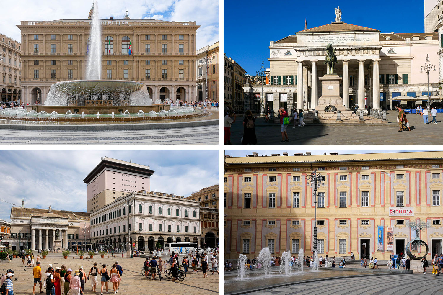 Palazzo della Borsa Valori Gênes Italie Ligurie