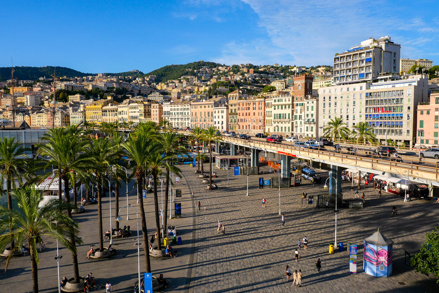 Porto Antico visiter Gênes Italie